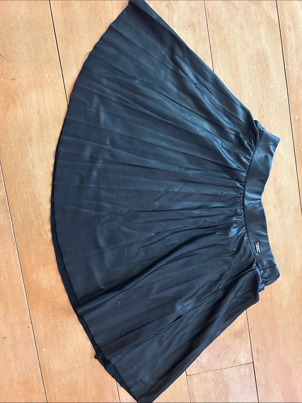 Zara Black Pleated Girls' Skirt